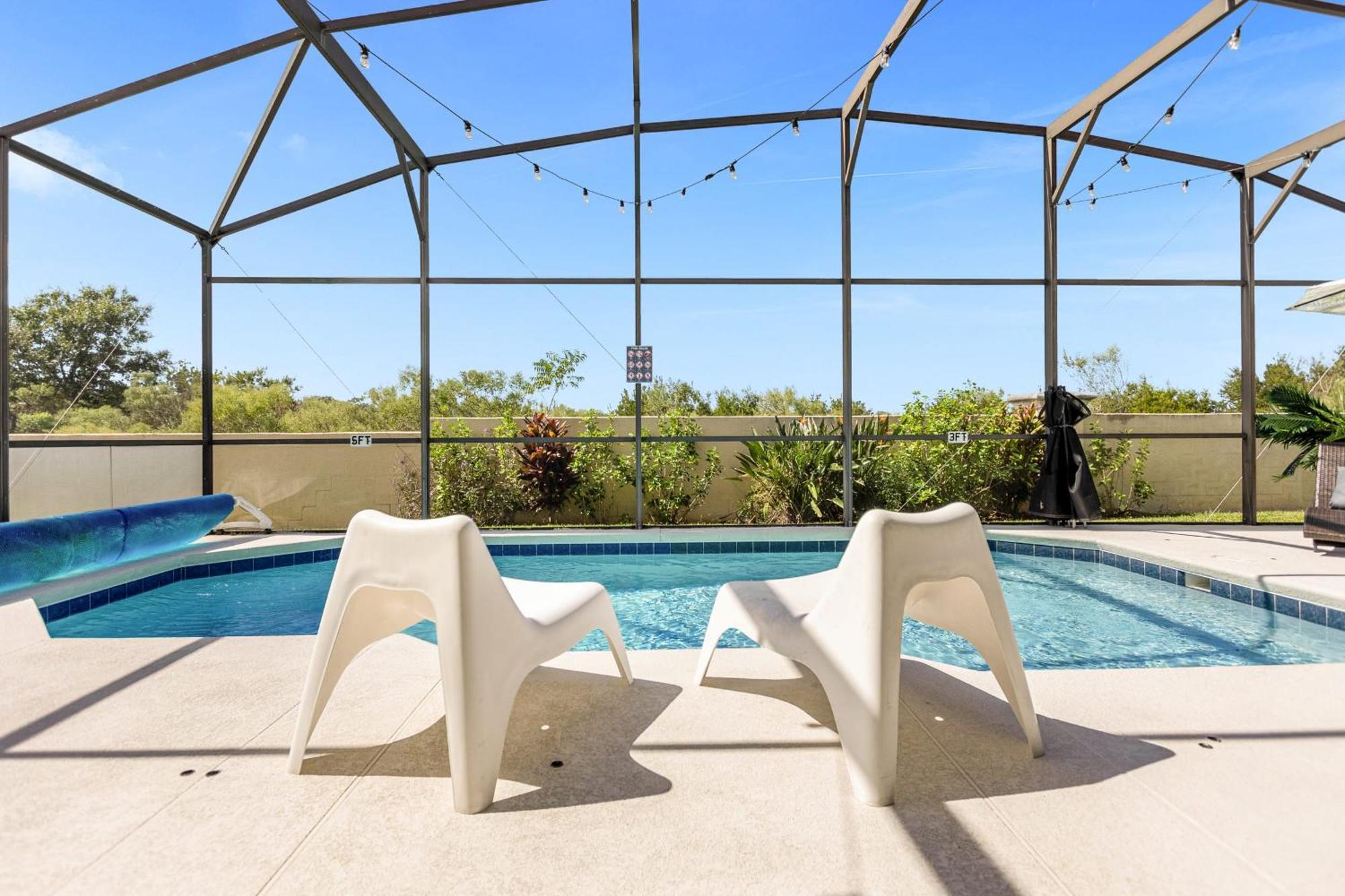 Luxury 4Br Home - Private Pool Bbq - Near Disney Kissimmee Kültér fotó